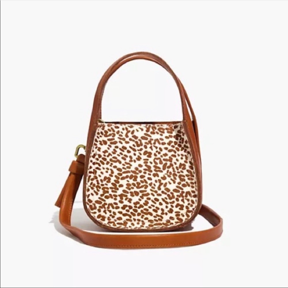 Madewell Micro Sydney Crossbody Animal Spotted Calf